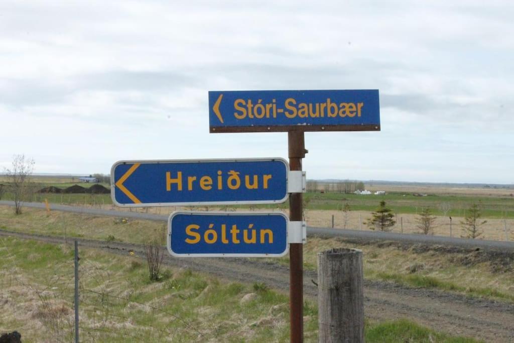 Sun-Cottage South Iceland Olfus Eksteriør billede
